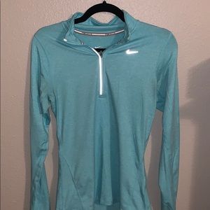 Teal Nike Zip up